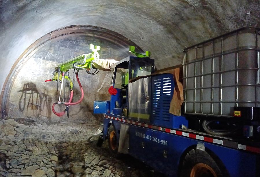 隧道施工的新時代:混凝土濕噴臺車的崛起(圖1) 隧道施工的新時代:混凝土濕噴臺車的崛起(圖1)